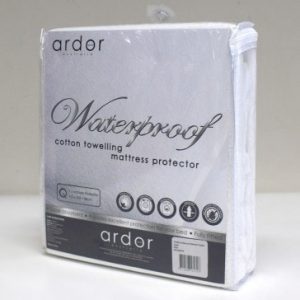 Manchester Waterproof Mattress Protector, black modern low bed frame with mattress