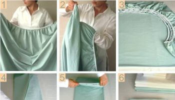 How to fold a fitted sheet How to fold a fitted sheet